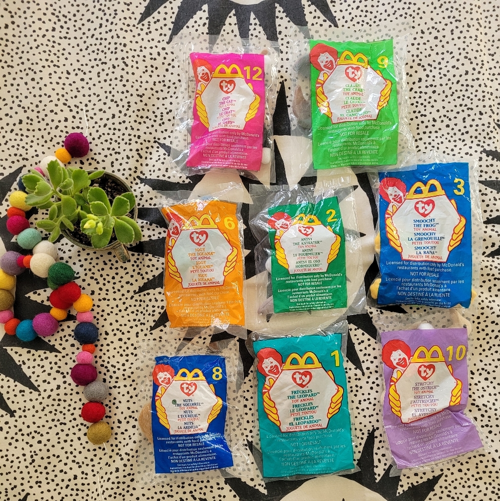Rare ty beanie baby mcdonalds collection 8